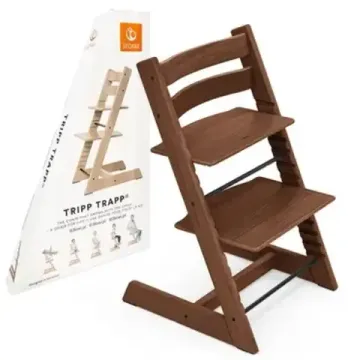 Стульчик для кормления STOKKE Tripp Trapp комплект 4 в 1 (Warm Brown Oak)