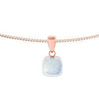 arctic blue opal розовое золото
