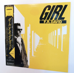 Винтажная виниловая пластинка LP F.R. David Girl (Japan 1986)