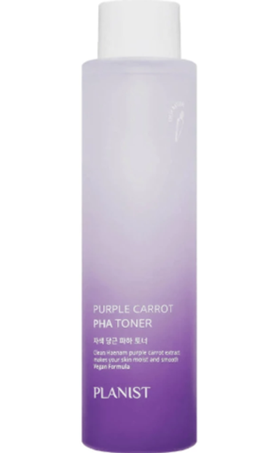 Тонер-эксфолиант для лица с экстрактом фиолетовой моркови 300 мл Daeng Gi Meo Ri Planist Purple Carrot PHA Toner