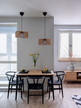 Стул Wishbone черный