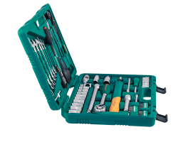 S04H52460S Набор инструмента универсальный 1/4", 1/2"DR, 60 предметов