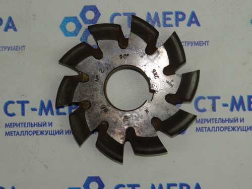 Фреза модульная М6 №2 (9ХС) z=10