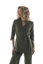 Блуза на запах