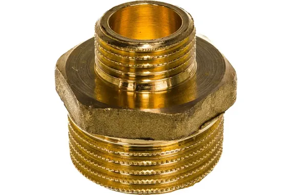 Ниппель переходной STOUT НР 1&quot;х 1/2&quot; 31812