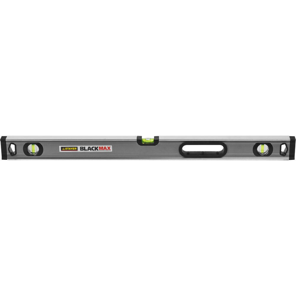 STAYER BLACKMAX, 800 мм, коробчатый, усиленный профиль с ручками, уровень, Professional (3475-080)