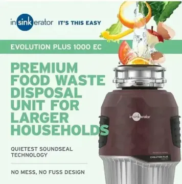 InsinkErator Измельчитель пищевых отходов Evolution Plus Plus 1000 EC