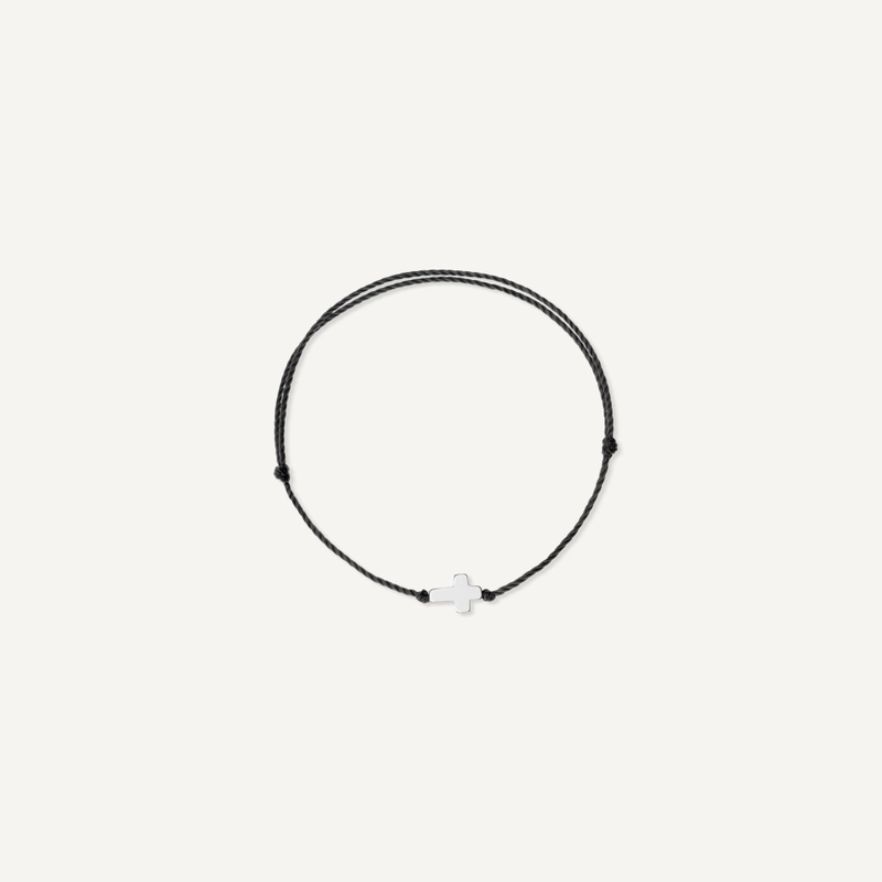 Браслет Сплетенный – Черный