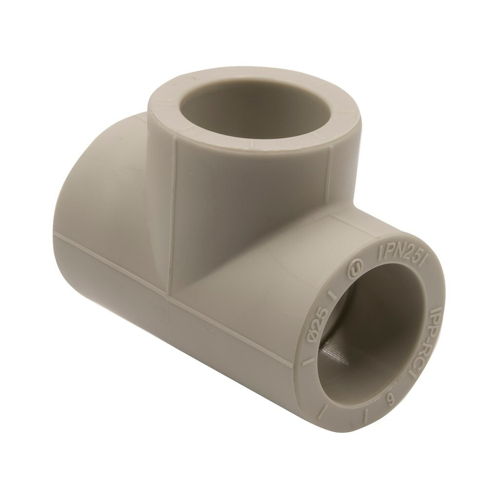 Тройник 25 EVER® plast  СЕРЫЙ (Россия)