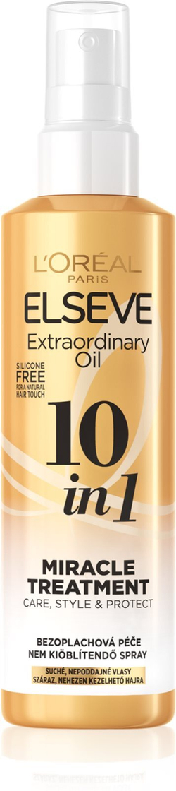 L’Oreal Paris Elseve Extraordinary Oil - несмываемый уход за сухими, трудно поддающимися укладке волосами /   150  ml  / GTIN 3600524078065