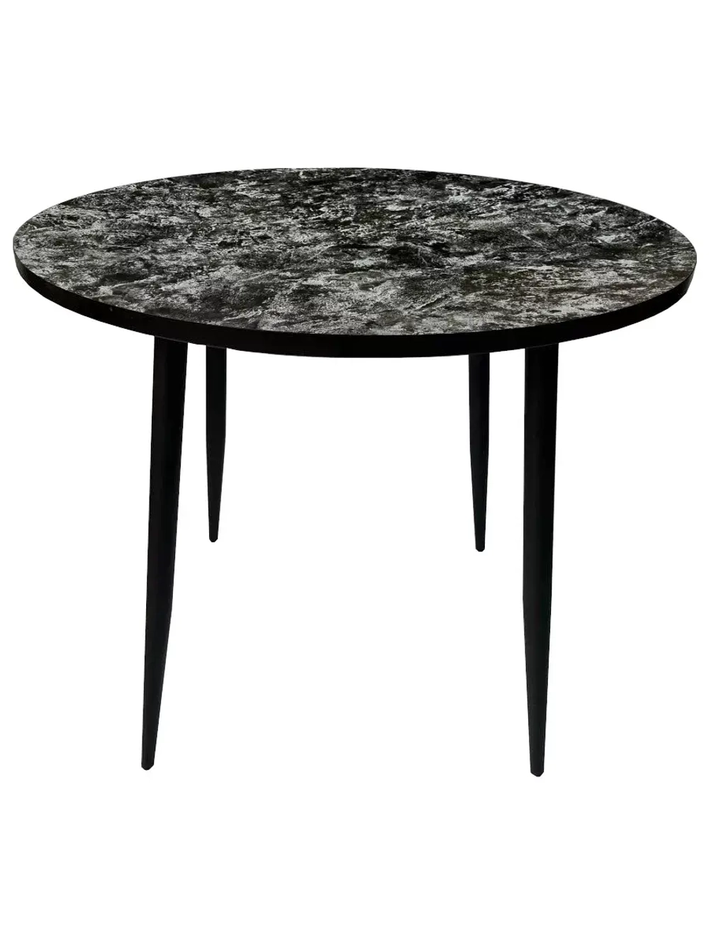 Обеденный стол "Кастило темный", круглый