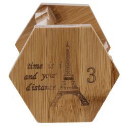 GAEM Часы песочные (3 мин.), L7,5 W6,5 H10 см, 4в.