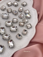 Стразы прямоугольные в цапах