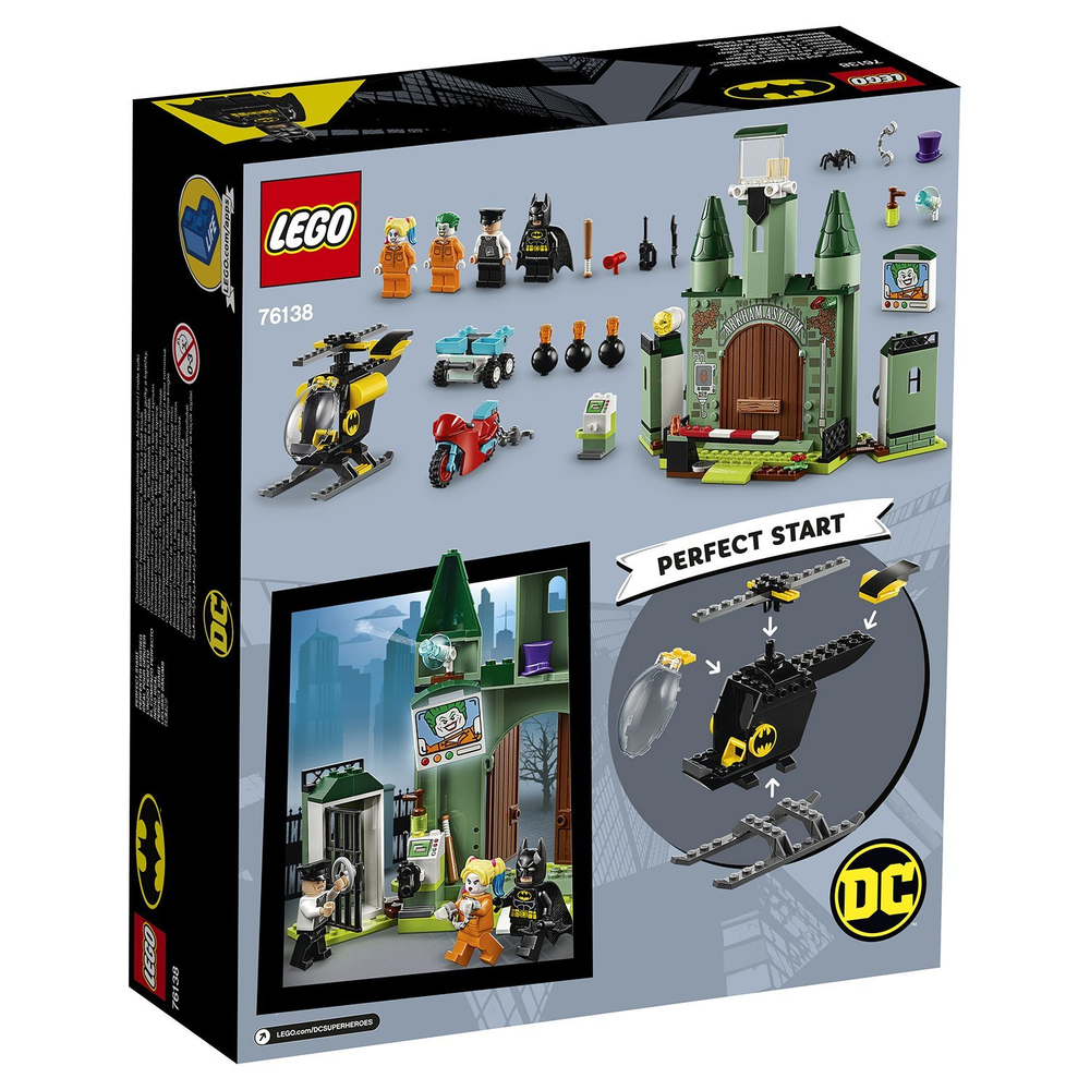 LEGO Super Heroes: Бэтмен и побег Джокера 76138 — Batman and The Joker Escape — Лего Супергерои ДиСи