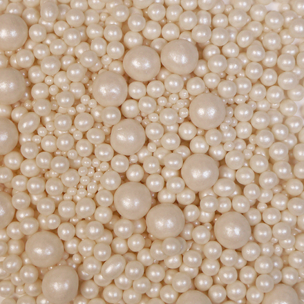 Воздушный рис в глазури "Белый жемчуг" баночка стандарт