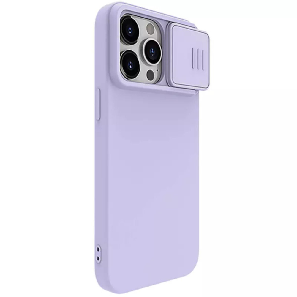 Накладка Nillkin CamShield Silky Silicone Case для iPhone 15 Pro