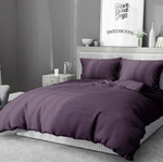 Комплект постельного белья евро-стандарт DARK NIGHT, сатин