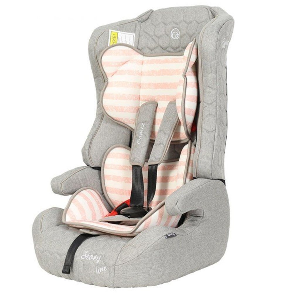 Автокресло Rant LB513 "Comix" Story line (peach) группа 1-2-3  (9-36 кг)