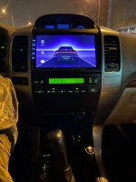 Магнитола для Toyota Land Cruiser Prado 120, Lexus GX470 (экран климата внизу) - Vaycar VA77-0456 на Android 13, 8-ядер, 4G SIM-слот