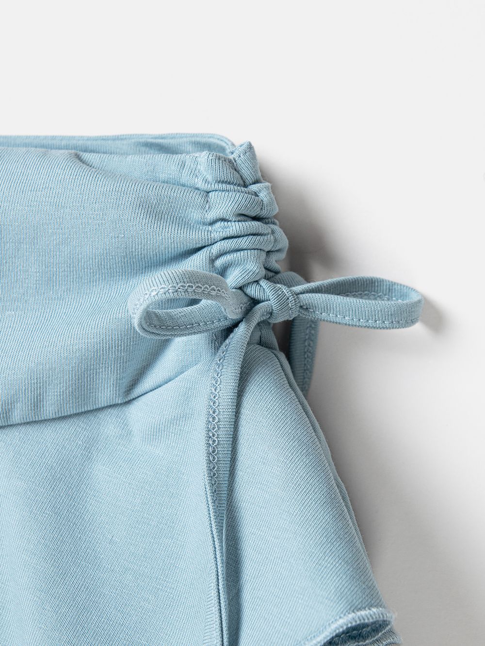 Юбка-шорты с воланом "Небо"