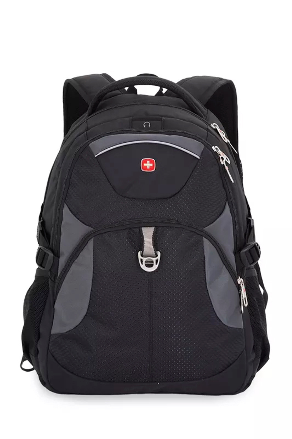 Рюкзак Wenger 15", черный/серый, 34х17х47 см, 32 л