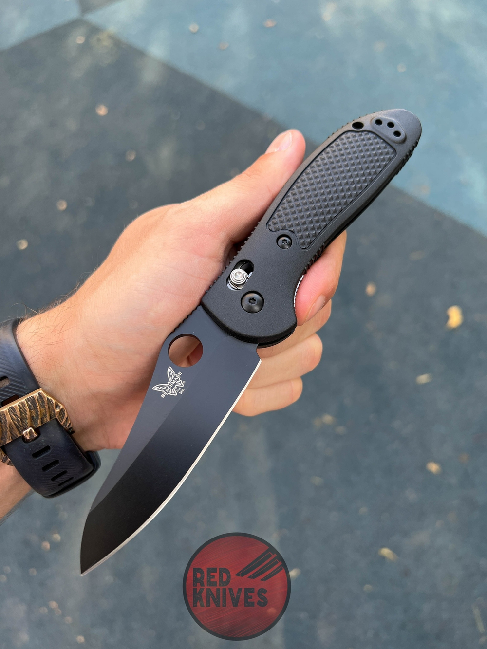 Нож Benchmade Griptilian 550 BK BLK