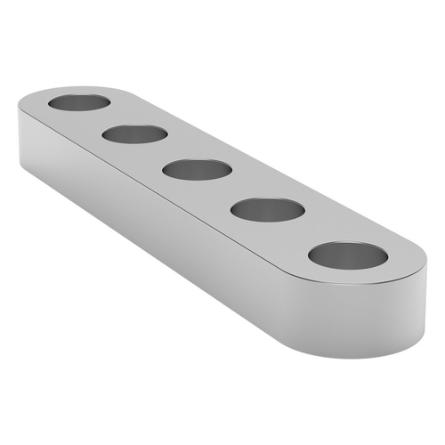 1102 Series Flat Beam (5 Hole, 40mm Length) - 2 Pack