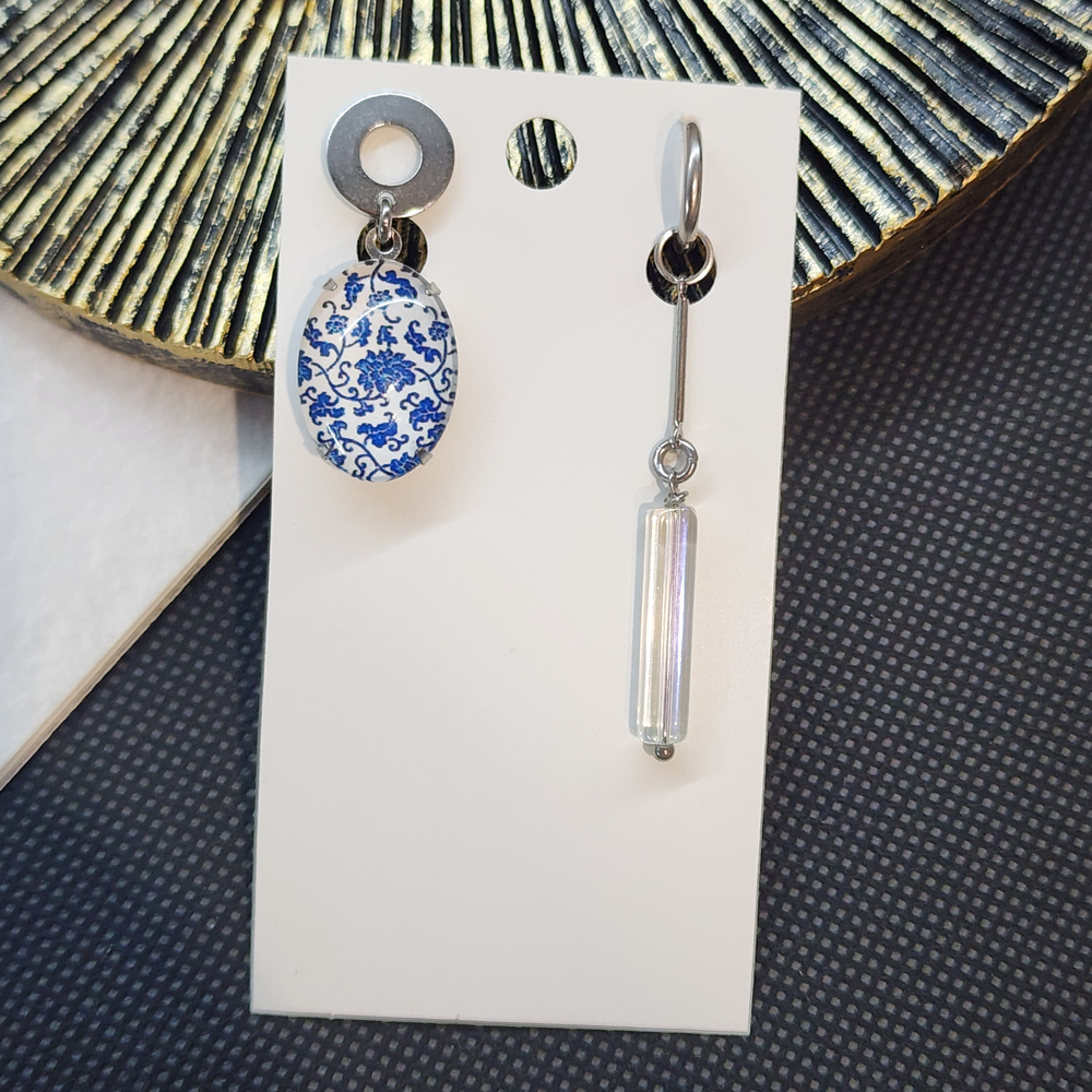 Подвеска сталь, основа с цапами для вставки 18×13мм