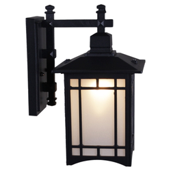 Садово-парковый светильник Reluce E27 08245-0.2-001U BK