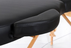 Массажный складной стол Mizomed Premium Oval 3 черный