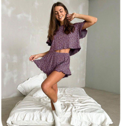 Домашняя одежда ZEPHYR HOME Сиреневая