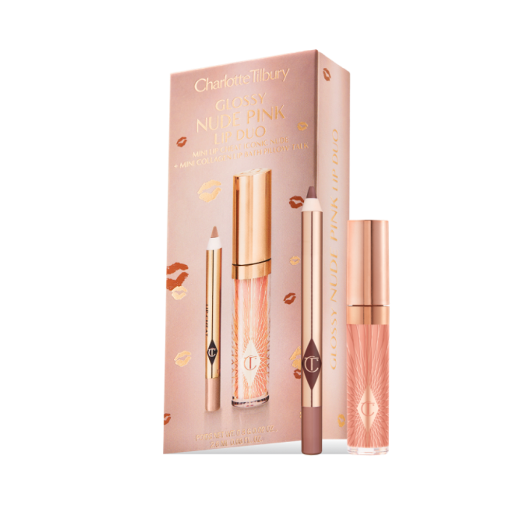 CHARLOTTE TILBURY Набор для губ Nude Pink