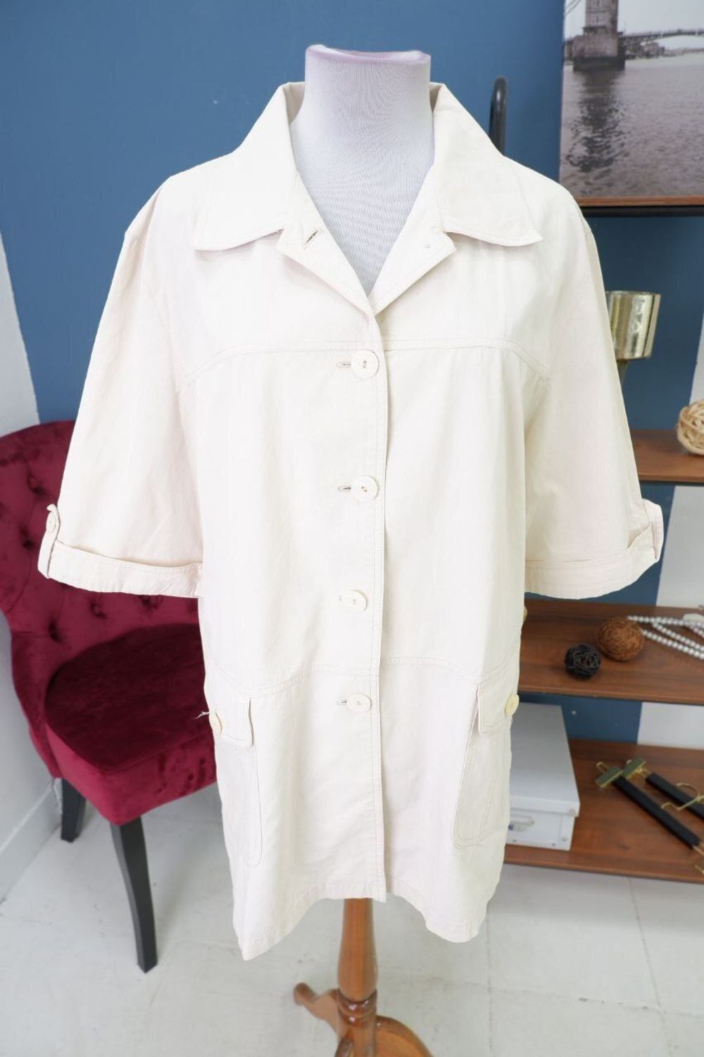 Рубашка Pahm в клетку 48-50 размер