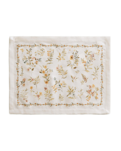 Zara Home сервировочная салфетка из хлопка, цветочный мотив, 50 35 см · 7239/023