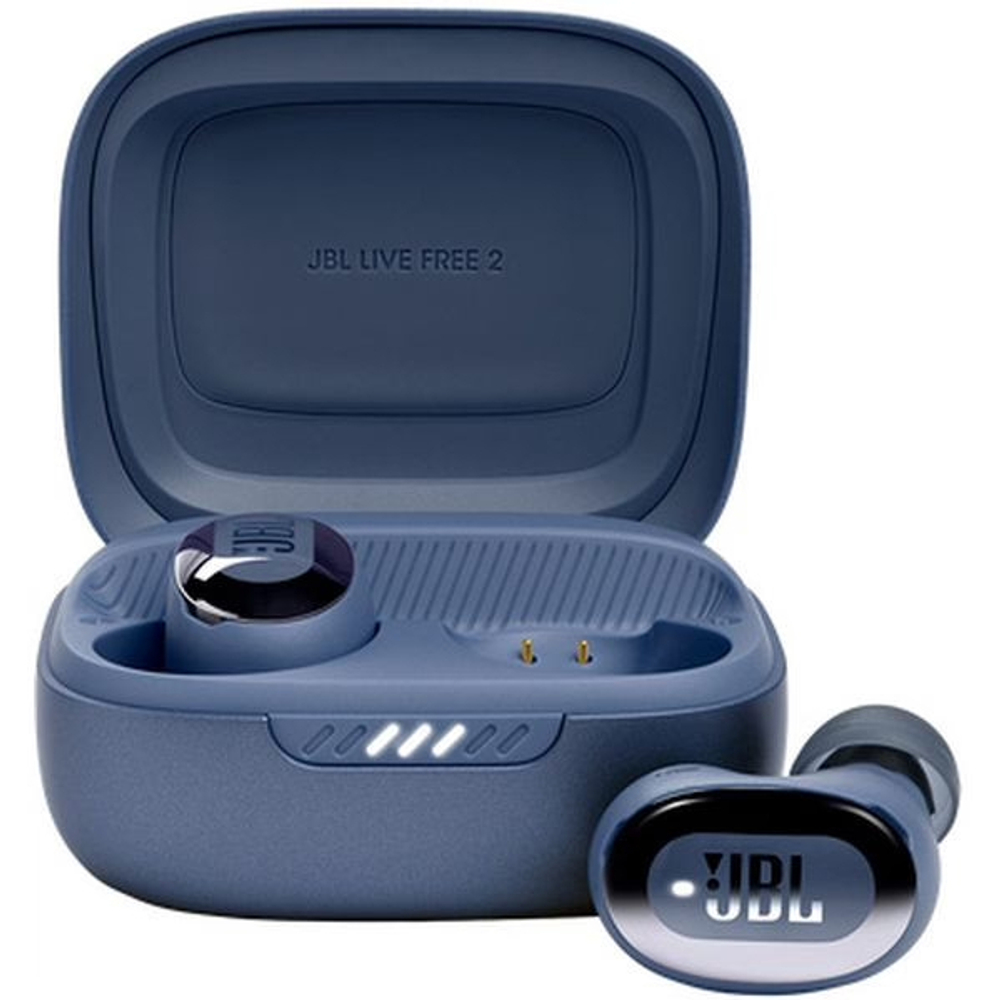 Беспроводные наушники JBL Live Free 2 Blue