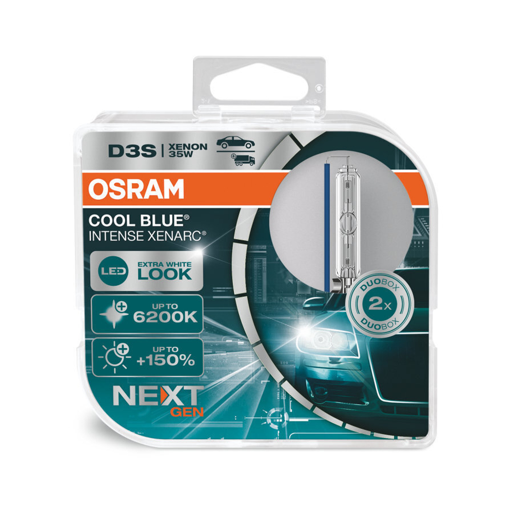 Ксеноновая лампа Osram D3S Xenarc Cool Blue Intense NEXT GENERATION +150%