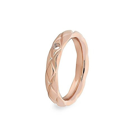 Кольцо - База Qudo  Aversa Rose Gold 16.0 мм 616276 RG