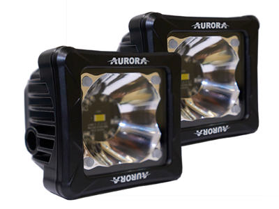 Светодиодная фара Aurora (к-кт) ALO-D3-2-P23-RGB-2 + RGB