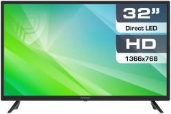 Телевизор Prestigio 32"; Mate PTV32SN04Z_CIS_BK HD Ready black