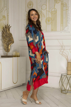 Платье-туника Naemy Beach 8218 вискоза