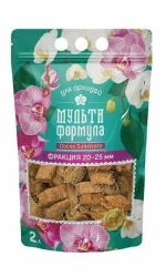 Кокосовые чипсы субстрат для орхидей фракция 20-25 мм 2 л  БиоТехнологии