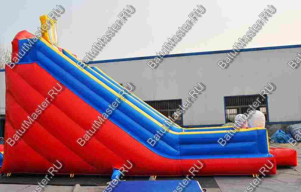 Детский надувной батут-горка "Зайка" 7*4*5 м