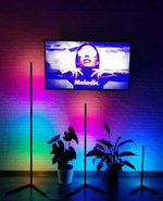 Угловая лампа цветная RGB торшер