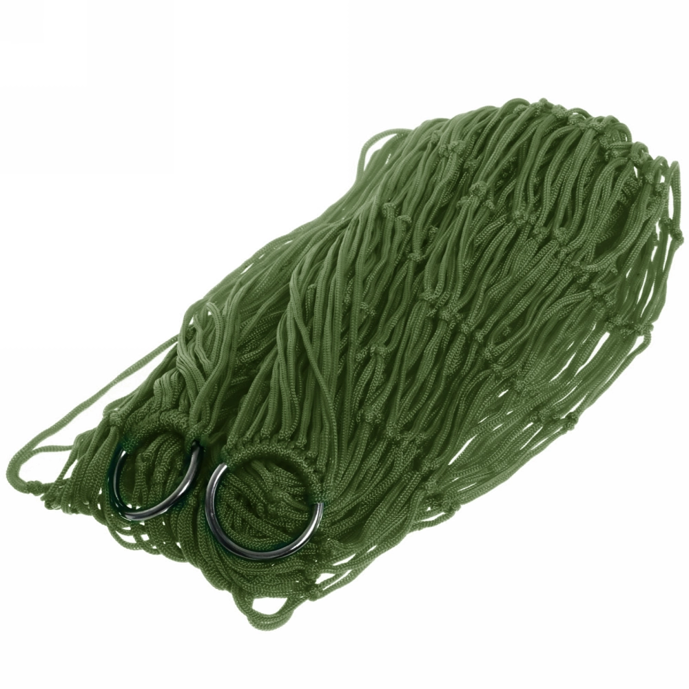 Гамак 200*80см «Отдых» подвесной, плетеный, нейлон