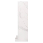 Каминокомплект:Очаг Electrolux EFP/P-1020LS, портал Simple Classic белый мрамор НС-1341148