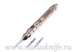 Ручка-отвертка CKF BULAVVA титановая серая (Коныгин, титан, 6-8-10 Wiha биты торкс, стержень Lamy M22)фотография - 4