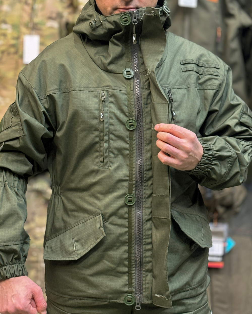 Костюм Горка 6М "Олива" с флисом, Рип-стоп (Беларусь)