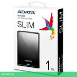 Внешний накопитель A-Data 1TB HV620S (AHV620S-1TU31-CBK)