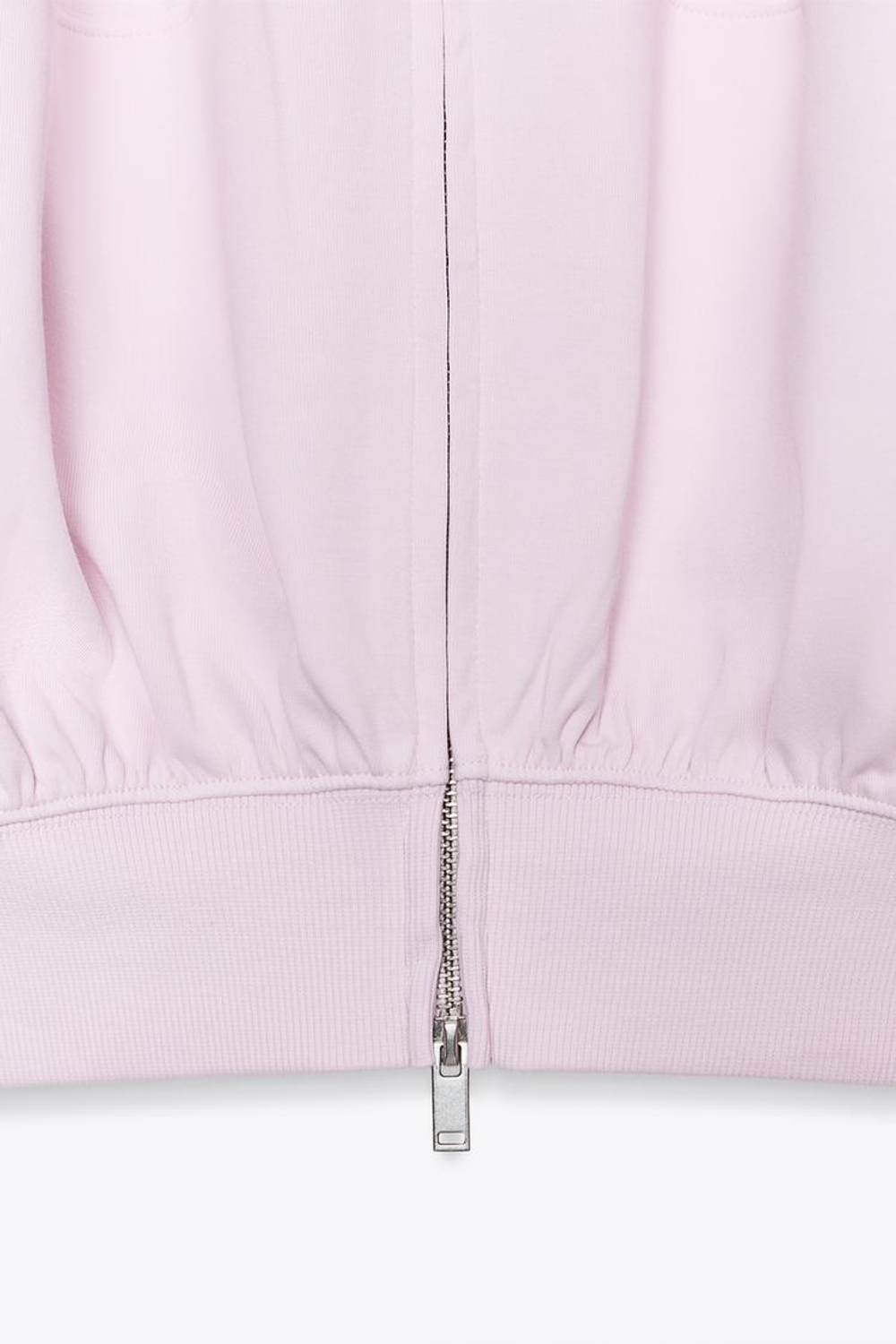 ZARA БОМБЕР INTERLOCK, РОЗОВЫЙ