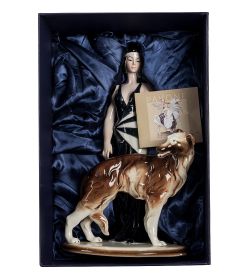 JP-38/ 7 Фигурка «Дама с собакой» (Pavone)